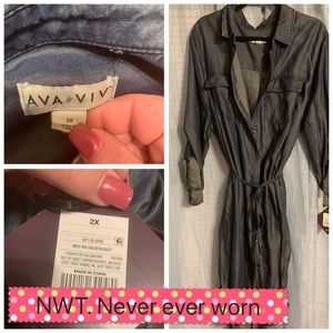 Sleek Jean style Dress